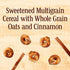 Cheerios Oat Crunch Cereal, Cinnamon, 59 oz - Crunchy Whole Grain Oats with Sweet Cinnamon Flavor, Perfect for Breakfast or Snacking